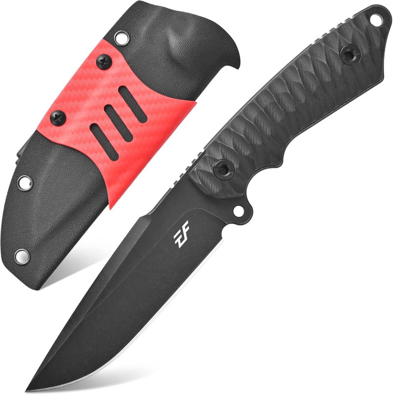 Eafengrow EF162 Fixed Blade Knife AUS-8 Steel Blade G10 Handle Full Tang Compact EDC Tool Fix Knifes for Outdoor Camping Survival - Image 1